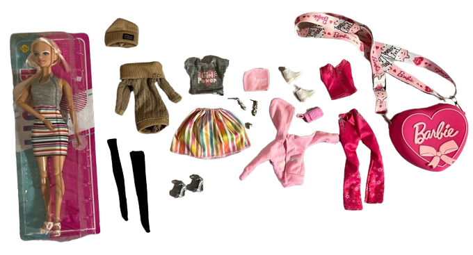 Кукла Defa Lucy с одеждой и обувью в сумочке (501)