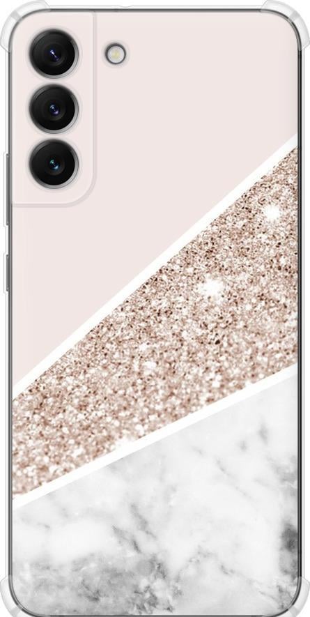 Чехол на Samsung Galaxy S22 Plus Пастельный мрамор (4342sp-2495-42517)