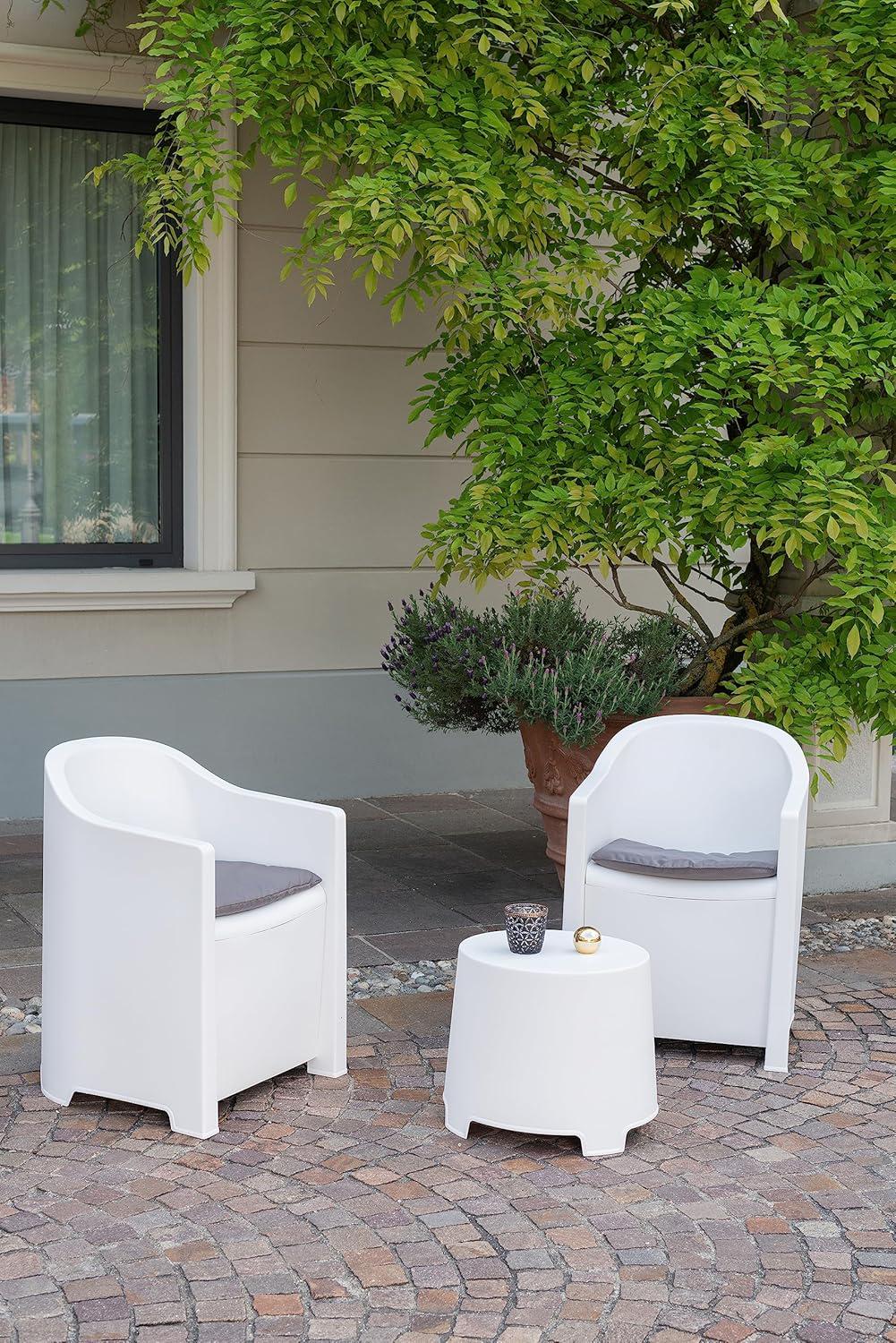 Набор ProGarden LUNA с подушками Белый (3689) - фото 3 Набор ProGarden LUNA с подушками Белый (3689) - фото 3