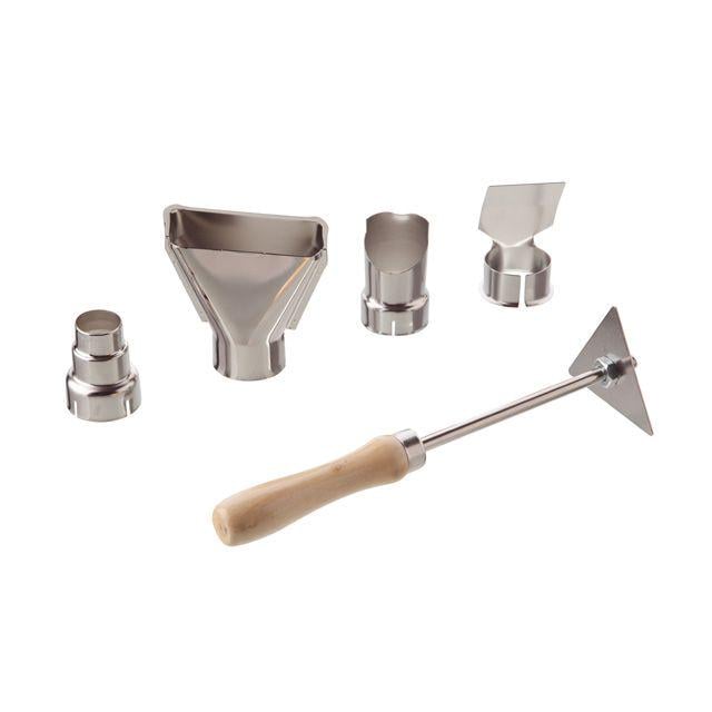 Комплект насадок Intertool DT-2490 для фену зі скребком підходить до dt-2416/dt-2420