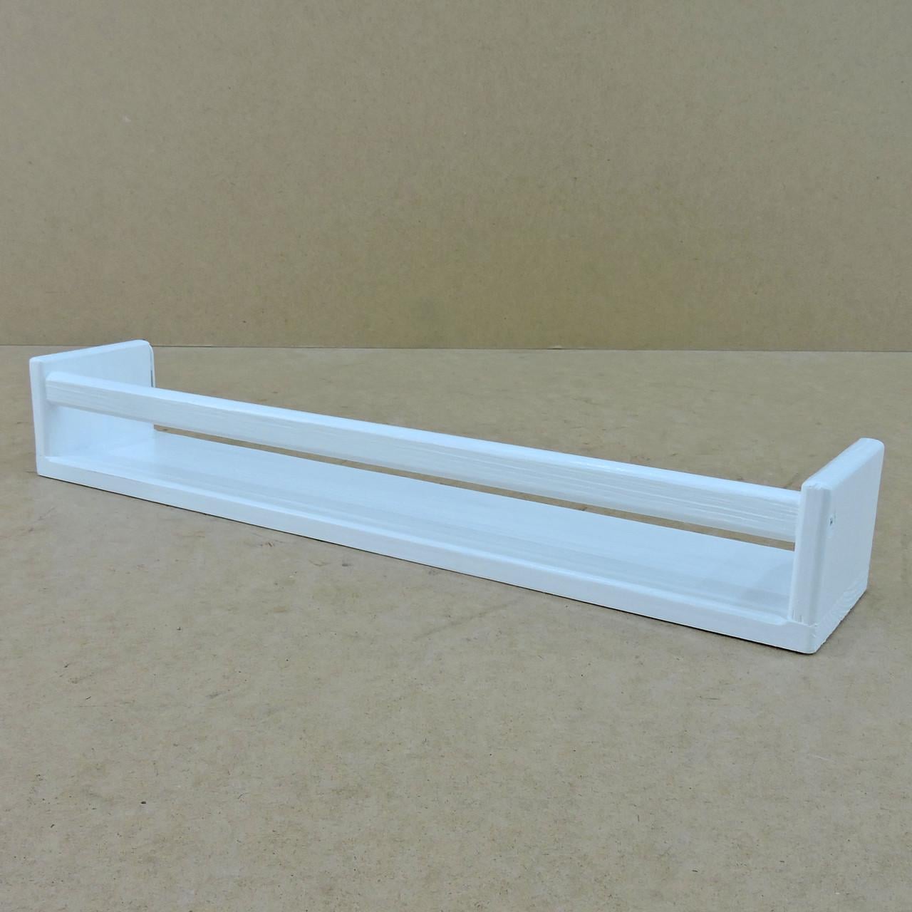 Полка настенная из дерева Кингкей 60 см Зефир (НСП-601020)