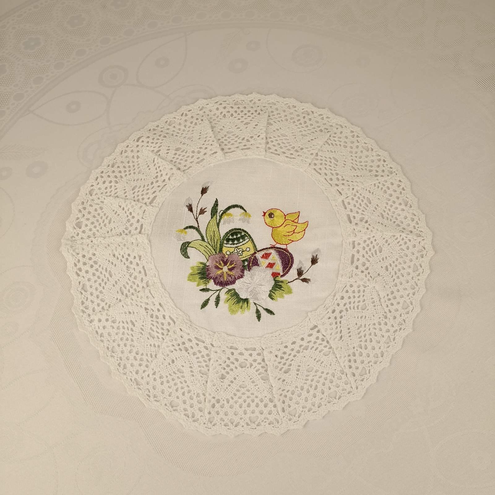 Салфетка пасхальная YM30232-1 d 30 см (CN37777)