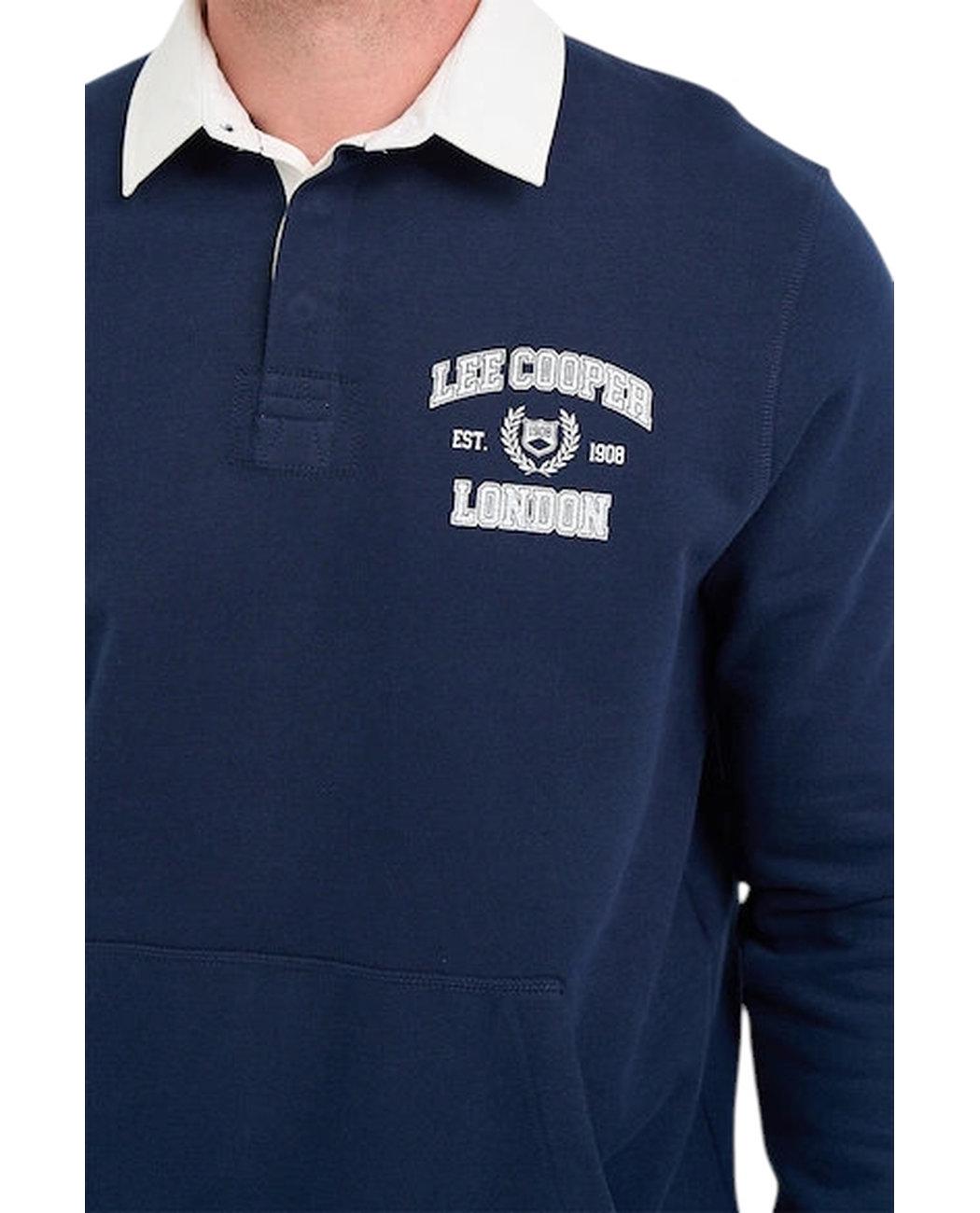 Світшот-поло чоловічий Lee Cooper 10395419.021 L Темно-синій (5942723130617) - фото 5 Світшот-поло чоловічий Lee Cooper 10395419.021 L Темно-синій (5942723130617) - фото 5