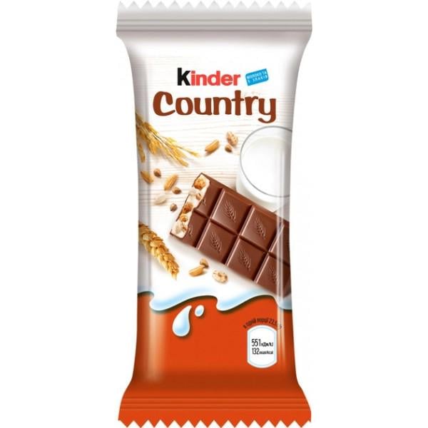 Батончик Kinder Country со злаками 23,5 г