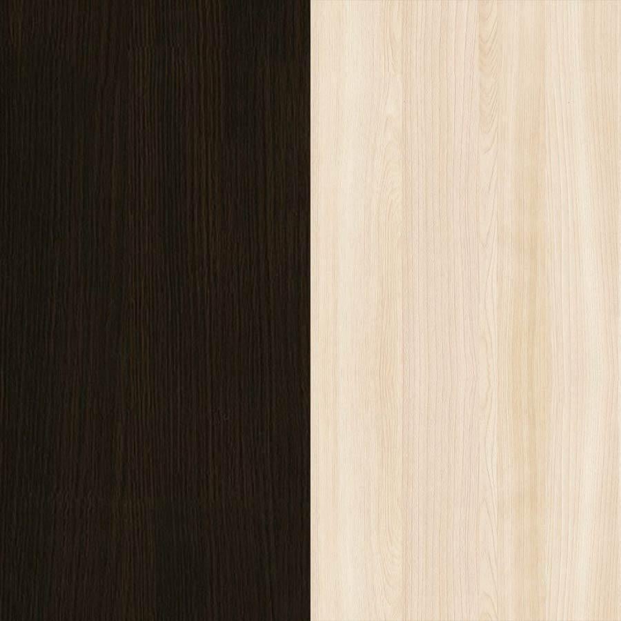 Шкаф-пенал Мебель-Сервіс Феррара Венге темный/Ясень светлый (26965726) - фото 4