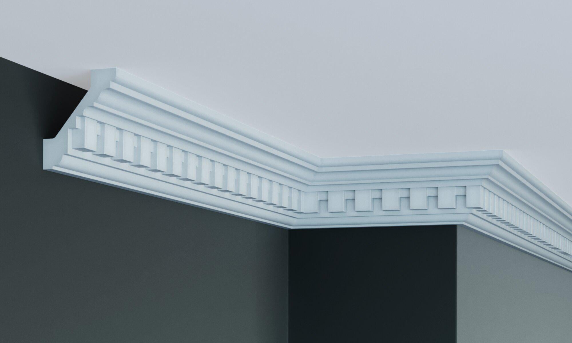 Карниз с орнаментом Gaudi Decor C1010 81x60 мм 2000 мм (12368486)