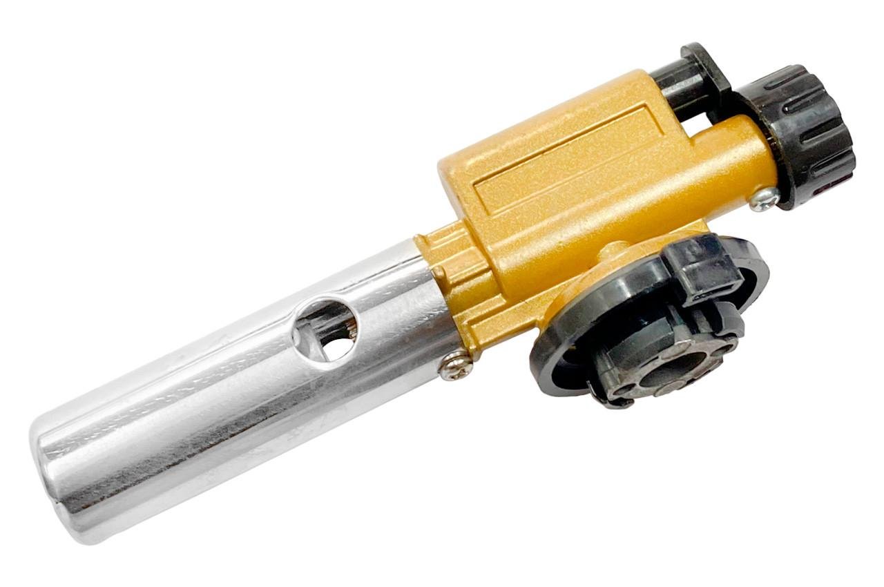 Горелка газовая с пьезоподжигом 140 мм цельнометаллическая (Р-1018)