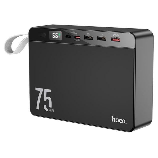 Повербанк Hoco J94 75000 mAh з швидкою зарядкою PD 20W/QC3.0 22,5W Повербанк Hoco J94 75000 mAh з швидкою зарядкою PD 20W/QC3.0 22,5W