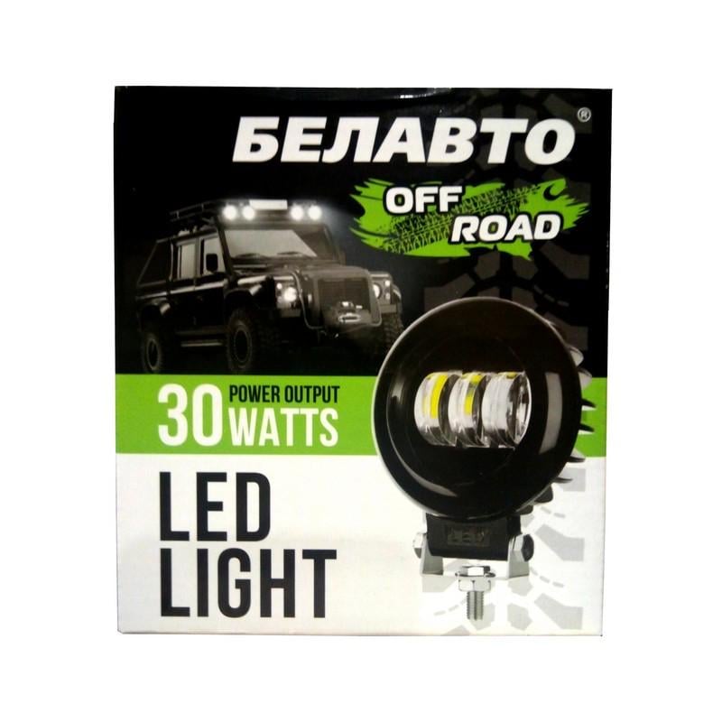 Дополнительная Led фара Belauto 2700 Лм 6000 К - фото 2