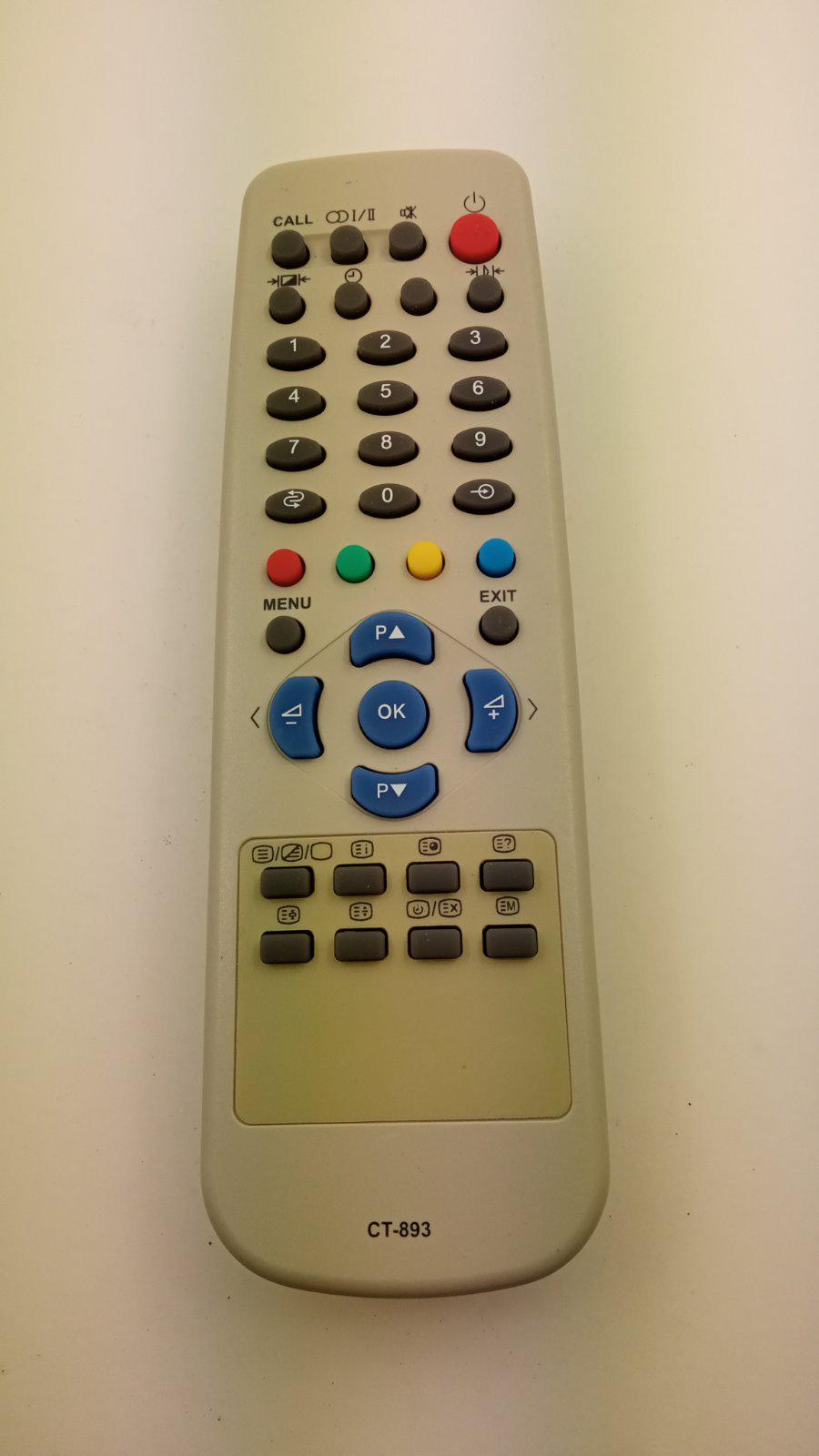 Пульт для Toshiba CT-893/889/90279 (10048)