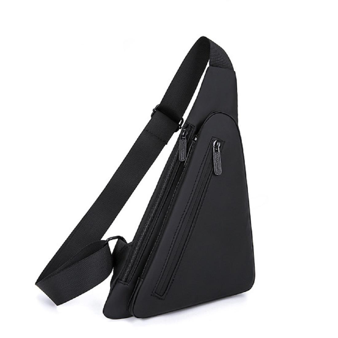 Мужская сумка через плечо Royal Bag ATN01-T-C6845A Черный (6297)