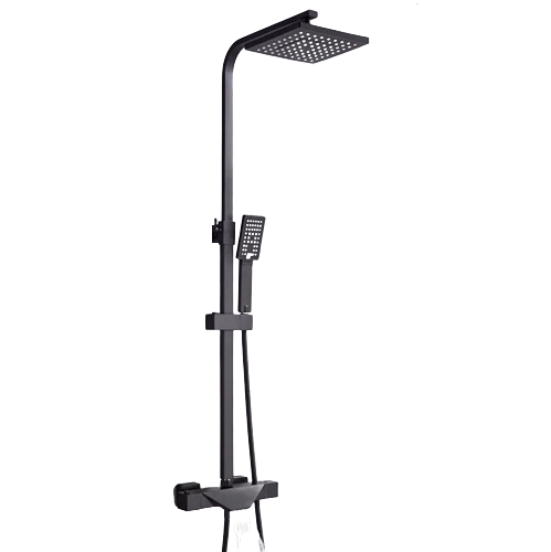 Душевая система со смесителем с термостатом Monsal Spice Black (ТMSB01)