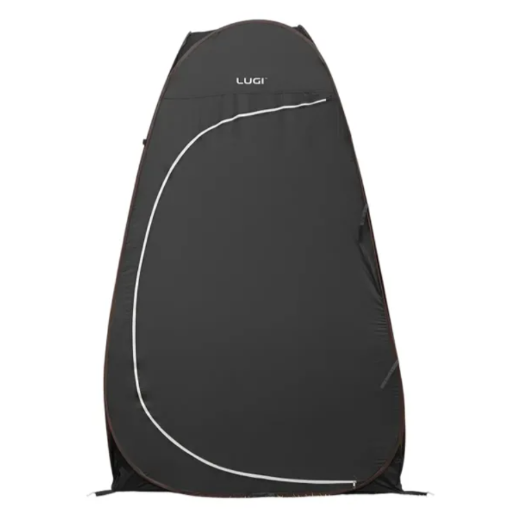 Намет туристичний 120х120х190 см Чорний (LU-015DB)