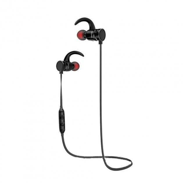 Наушники Bluetooth вакуумные с микрофоном MDR AK4 Black Наушники Bluetooth вакуумные с микрофоном MDR AK4 Black