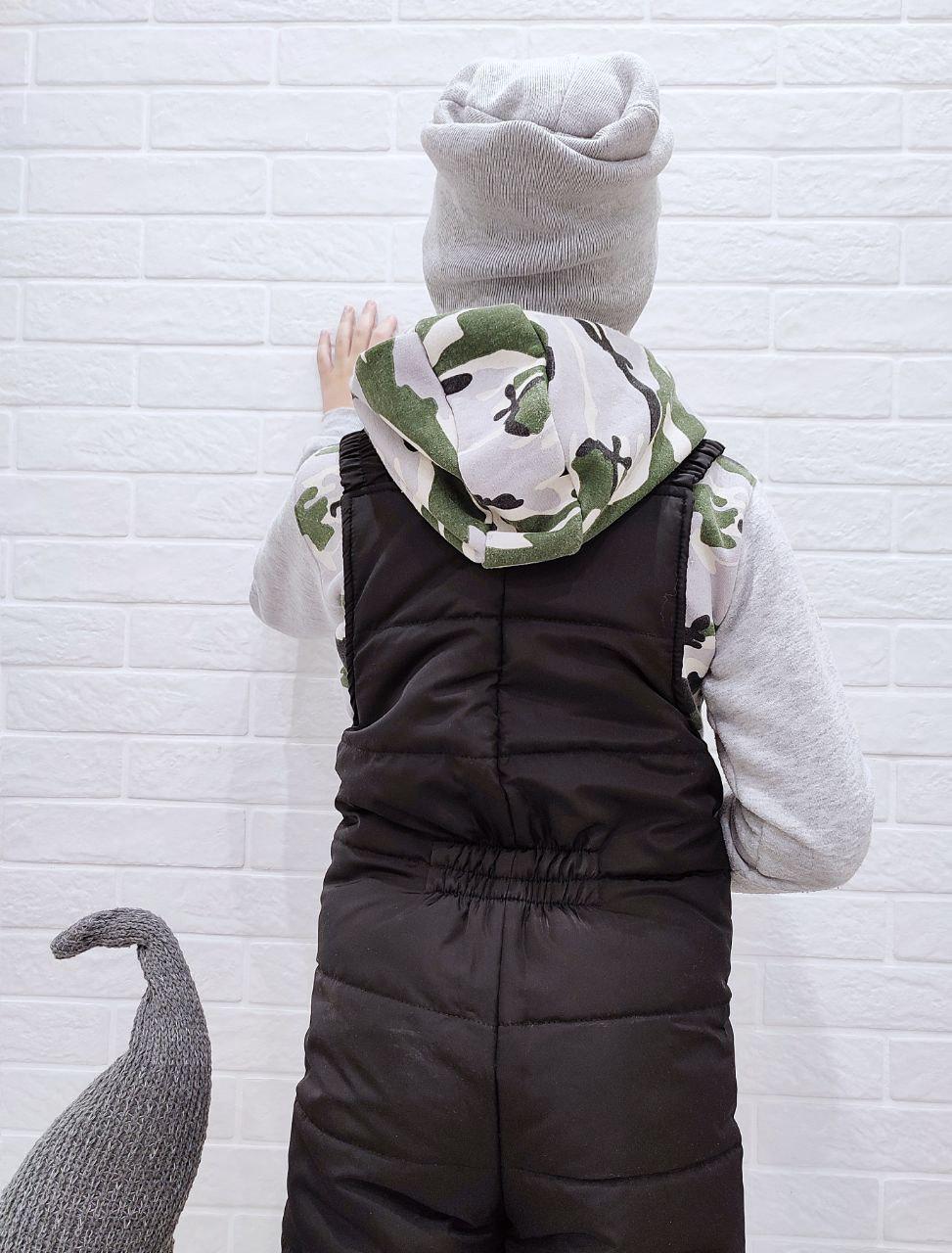 Напівкомбінезон зимовий для хлопчика 128 см Чорний (PN-14585-128ч) - фото 6 Напівкомбінезон зимовий для хлопчика 128 см Чорний (PN-14585-128ч) - фото 6