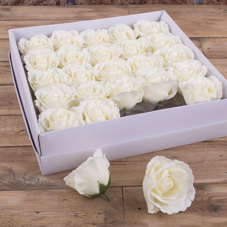 Мыло в ванную роза 25 шт. Кремовой (2178-2)