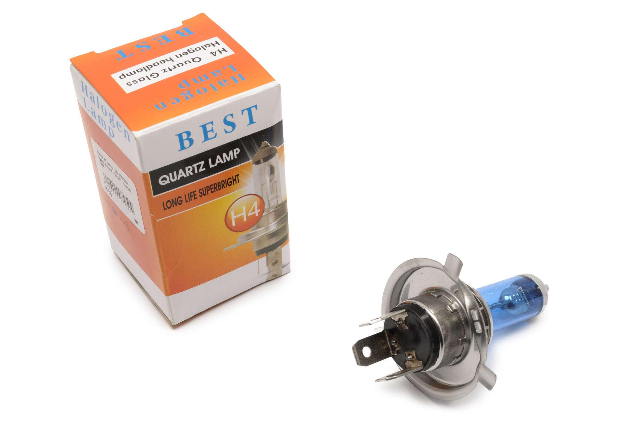 Лампа BEST H4 12V 35W/35W Белый (H-70) Лампа BEST H4 12V 35W/35W Белый (H-70)