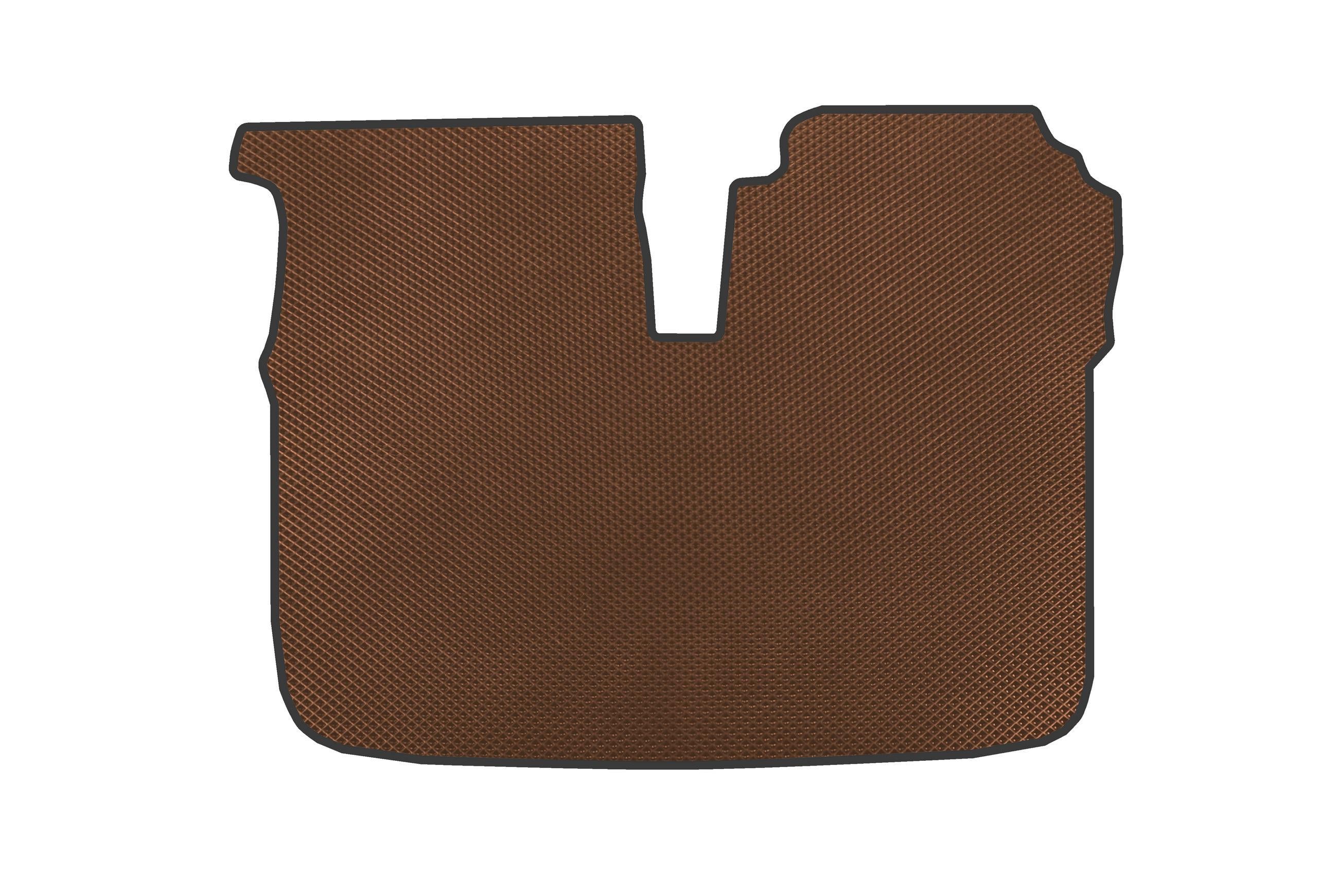 Коврик в багажник резиновый Digital Designs для Smart 2014-рр. Коричневый (184575)