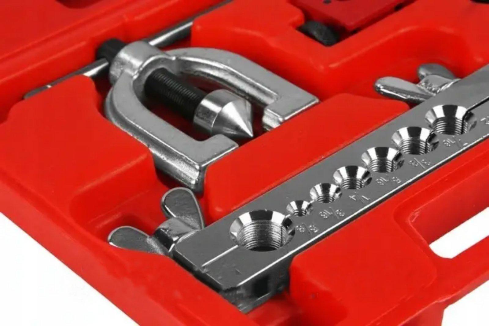 Набір для розвальцьовування обтиску гальмівних кабелів Mar-Pol M57751C 11 ел. (10965) - фото 6 Набір для розвальцьовування обтиску гальмівних кабелів Mar-Pol M57751C 11 ел. (10965) - фото 6