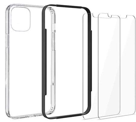 Чехол FlexGear с полной защитой для iPhone 12 Mini и 2 защитных стекла - Crystal Clear (502307113-X002LYU2BB)