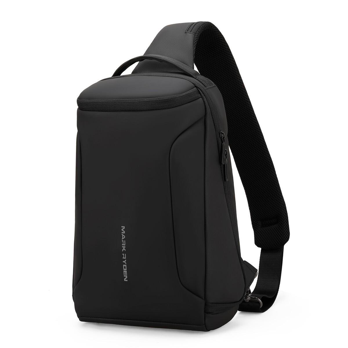 Рюкзак з однією лямкою Mark Ryden Mini X-Ray MR7069 з USB 6 л Чорний (MR7069-2211UA)