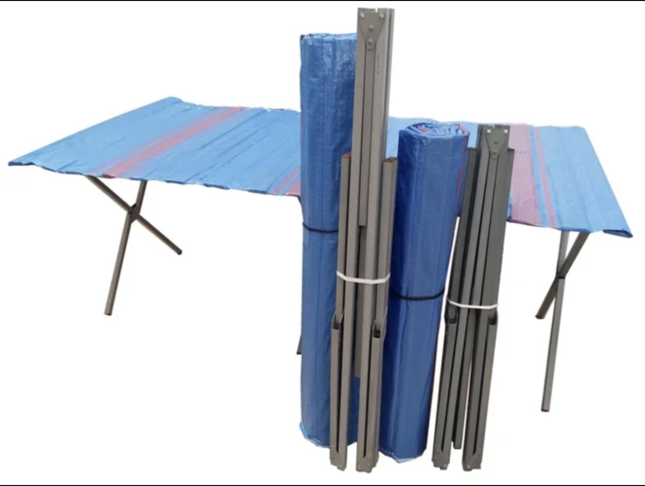 Стол туристический торговый раздвижной 2 м - фото 2 Стол туристический торговый раздвижной 2 м - фото 2