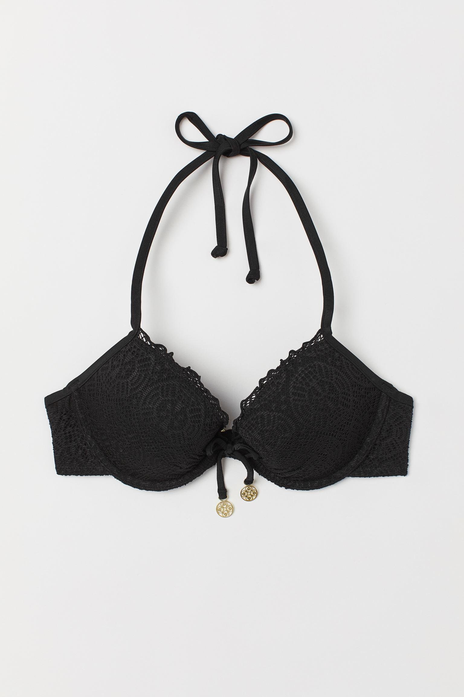 Лиф купальный H&M 70C Черный (2201559607)