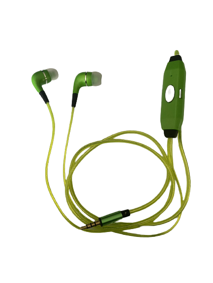 Навушники Mp3/Mp4 LED Green (3511956)
