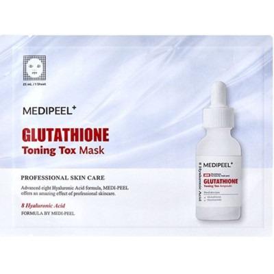 Маска для лица отбеливающая тонизирующая Medi-Peel Glutathione Toning Tox Mask 25 мл