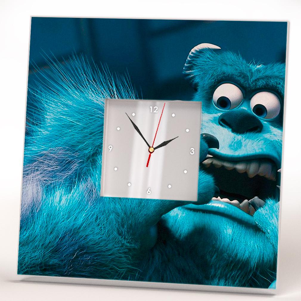 Часы с героем мультфильма Корпорация монстров Пушистик 260x260 мм (C03860)
