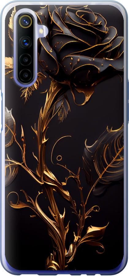 Чехол на Realme 6 Роза 3 (5552t-1913-42517)