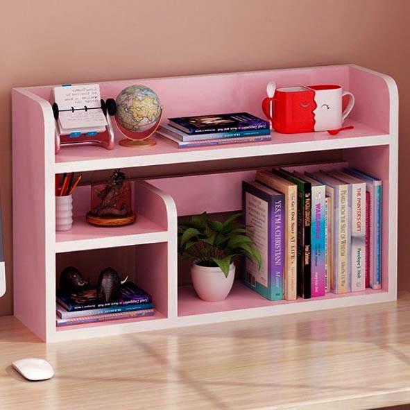 Полка-надстройка настольная из дерева Кристол барби (АКД-017050)