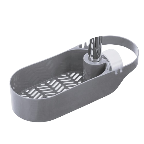 Подставка-держатель на кран Stenson TL00154 25х9,5х5 см Серый (14070114)