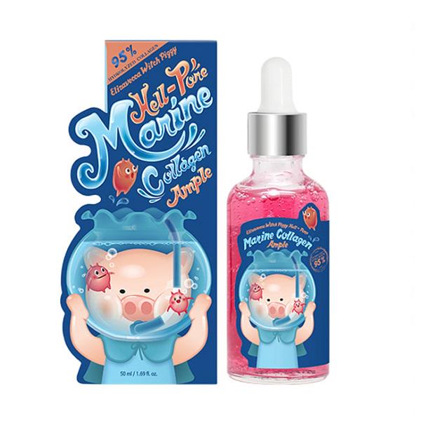Сыворотка Elizavecca Witch Piggy Hell-pore Marine Collagen Ample 95% на морском коллагене 50 мл