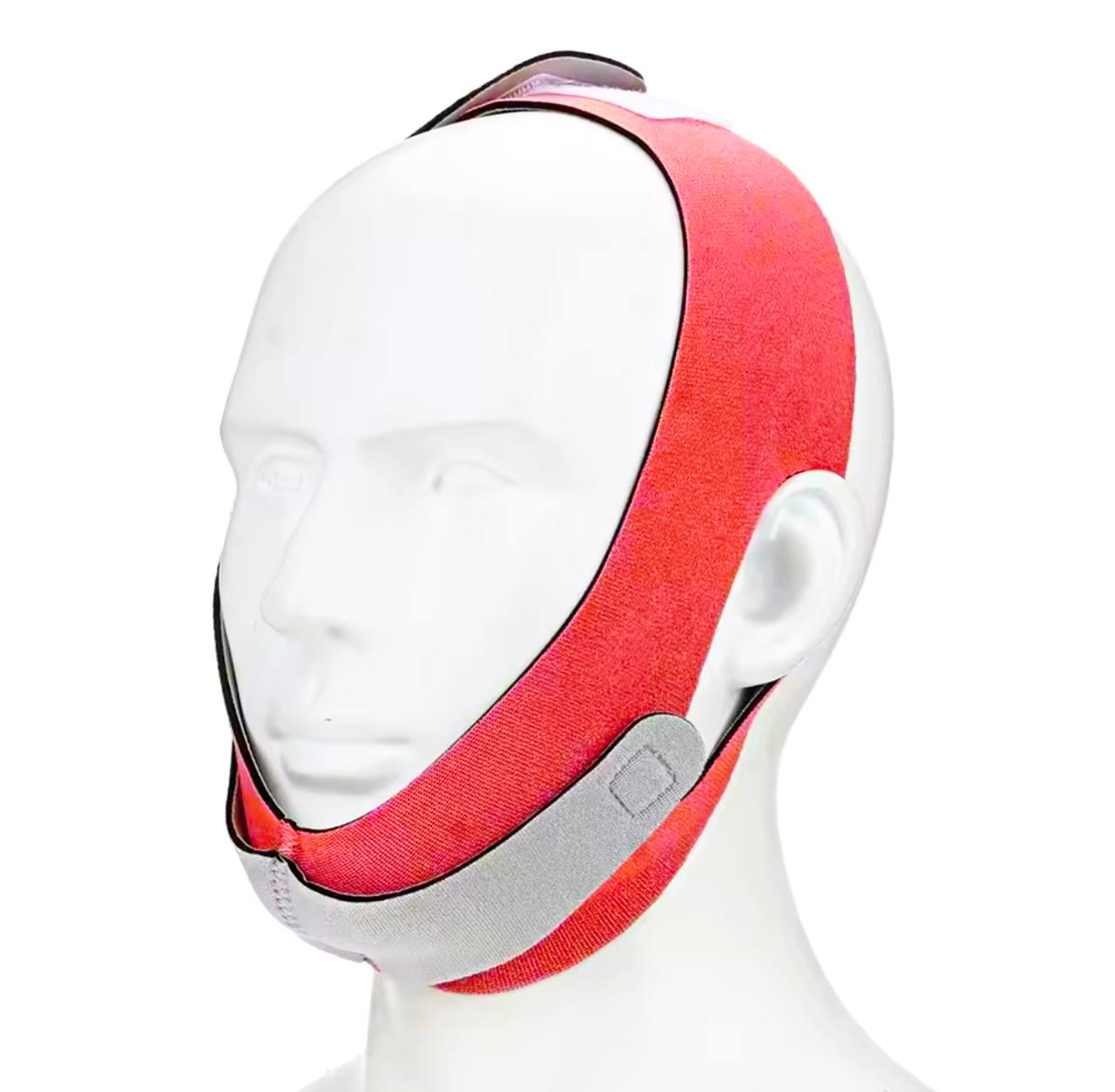 Маска бандаж для коррекции овала лица второго подбородка и щек