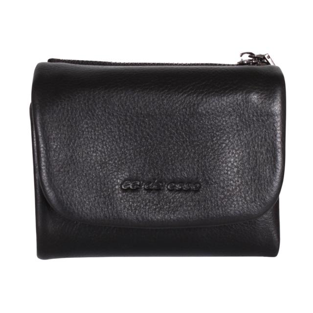 Гаманець ESSE з натуральної шкіри Чорний (14813)
