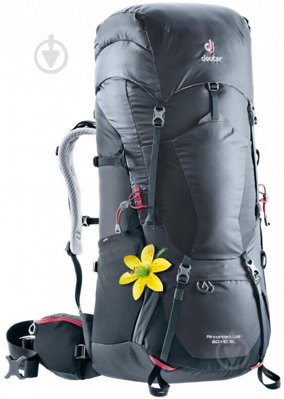 Рюкзак Deuter Aircontact Lite 60+10 SL Black-Graphite (1052-4340218 4701)