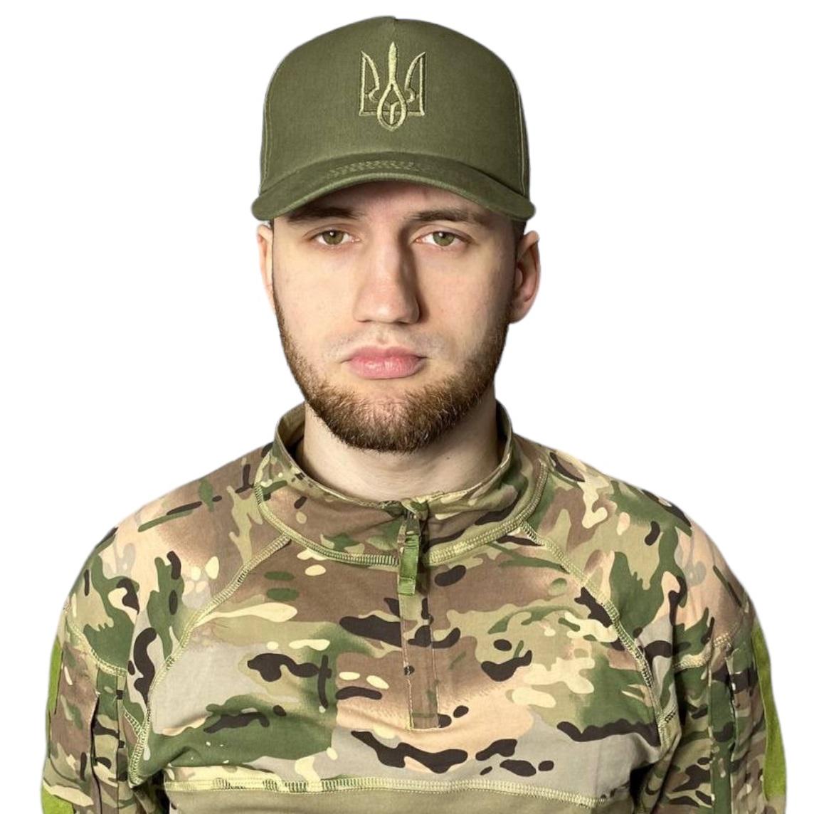 Кепка з гербом Ranger One Size Olive (RA8929) - фото 4 Кепка з гербом Ranger One Size Olive (RA8929) - фото 4