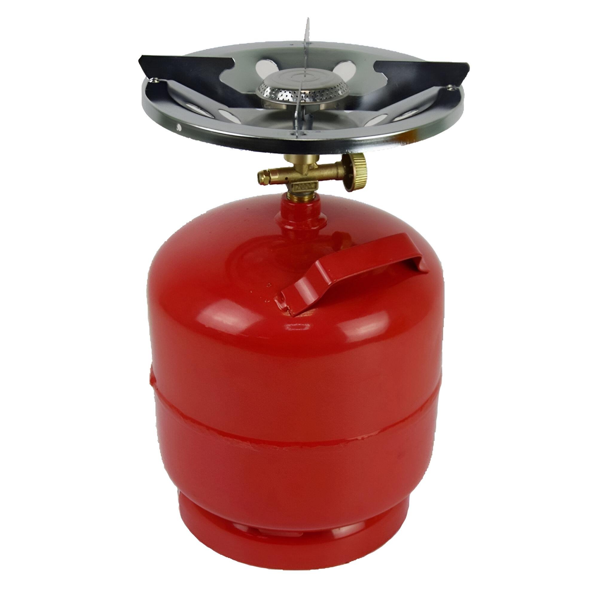 Комплект газовый баллон и горелка для кемпинга 8 л (8618-1) - фото 3 Комплект газовый баллон и горелка для кемпинга 8 л (8618-1) - фото 3