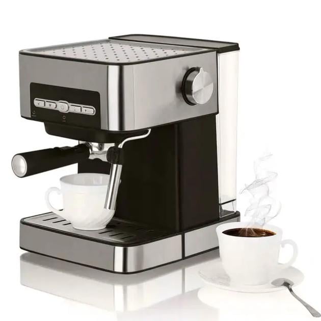 Кавомашина напівавтоматична Crownberg CB-1566 з капучинатором 1000 Вт (13356402)