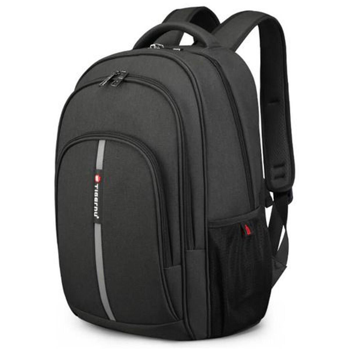 Городской рюкзак Tigernu T-B3893 для ноутбука 15,6" с USB 20 л + кодовый замок Черный (1805)