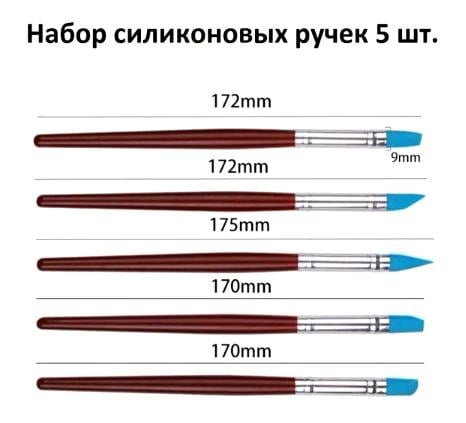 Набір для моделювання полімерну глину/гіпсом/пластиліном/тістом 45 пр. (3936) - фото 5