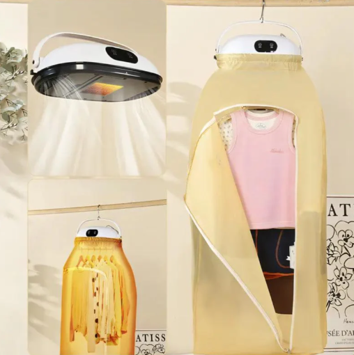 Сушилка для белья электрическая с таймером и чехлом (HB-006) - фото 7