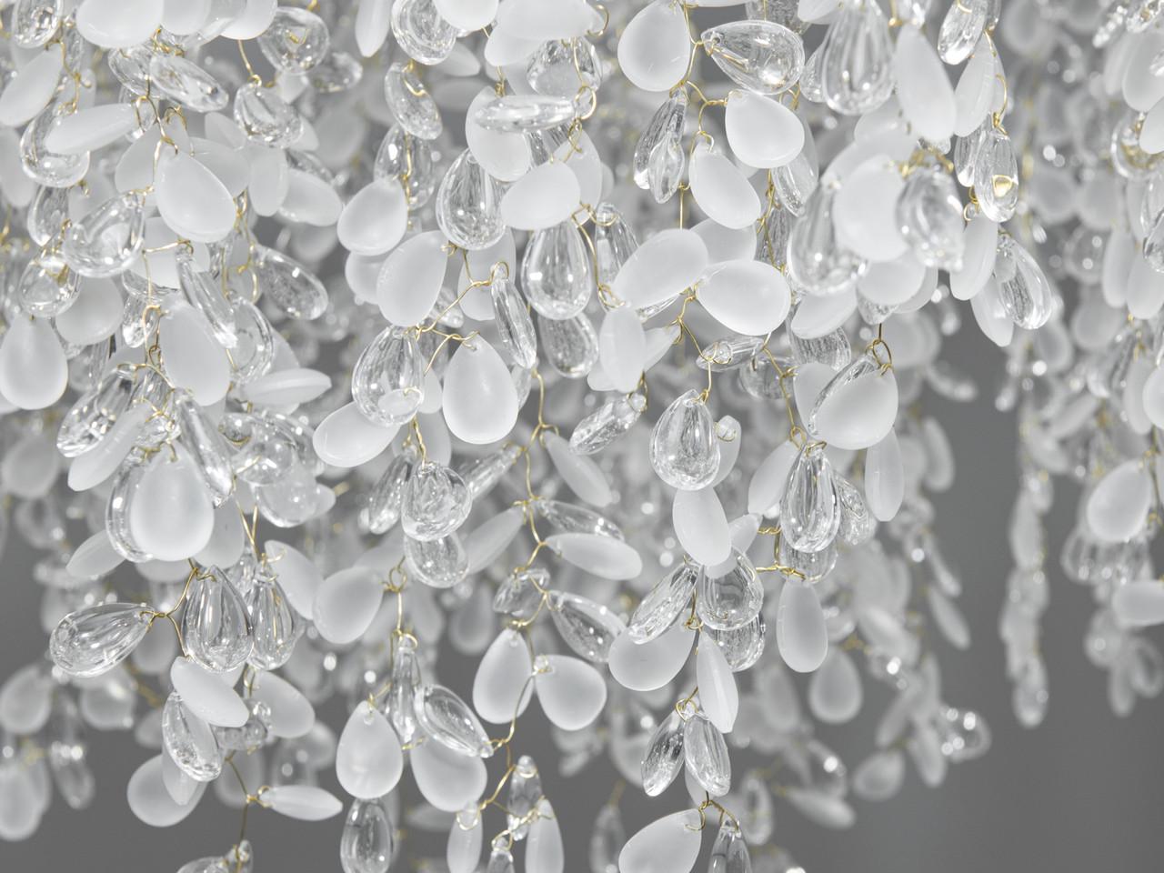 Люстра кришталева A603-600GD-LS Гліцинія в спальню на 7 ламп Золотий (2135321323) - фото 4 Люстра кришталева A603-600GD-LS Гліцинія в спальню на 7 ламп Золотий (2135321323) - фото 4