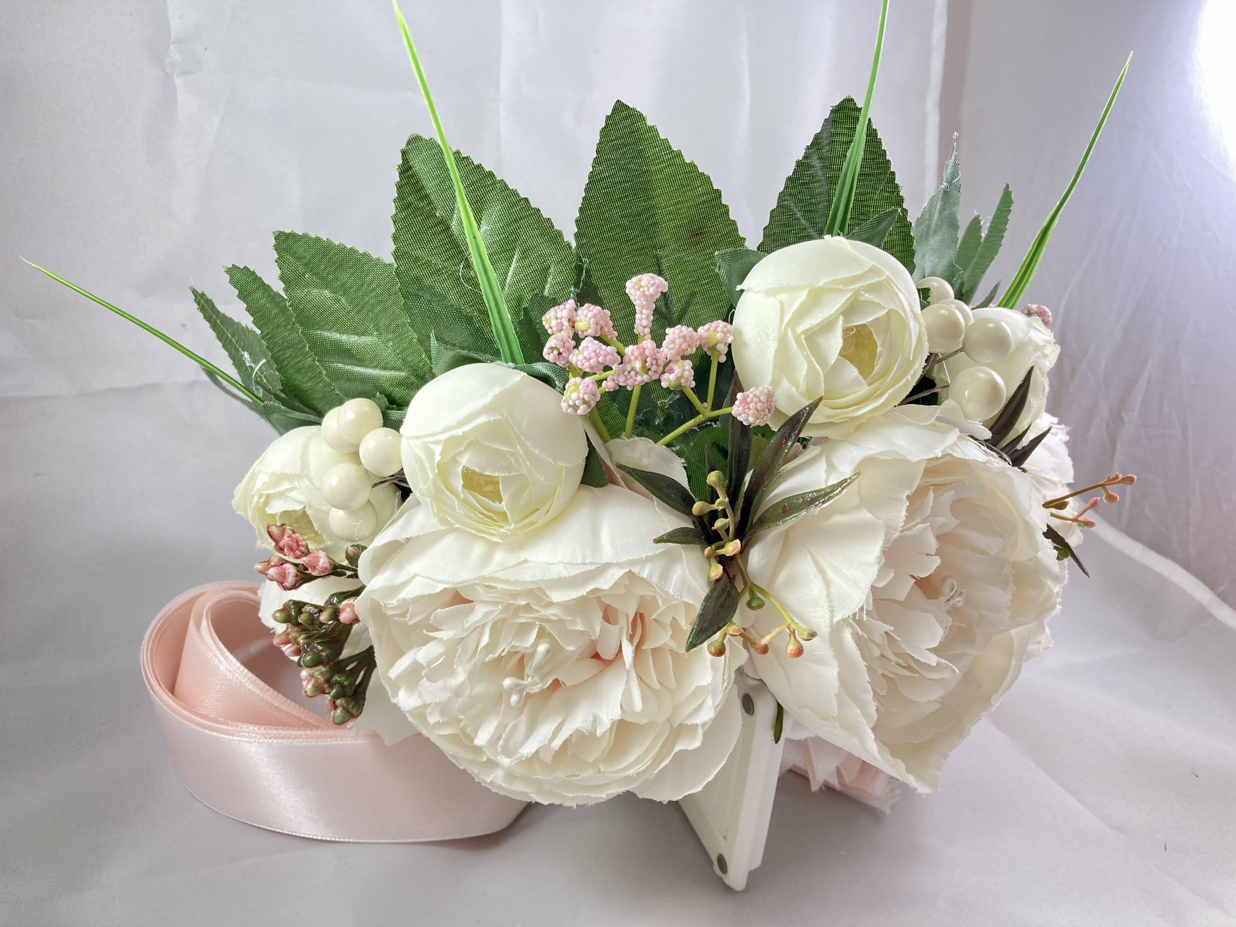 Венок на голову Handmade 0231 Розово-молочный (3826)