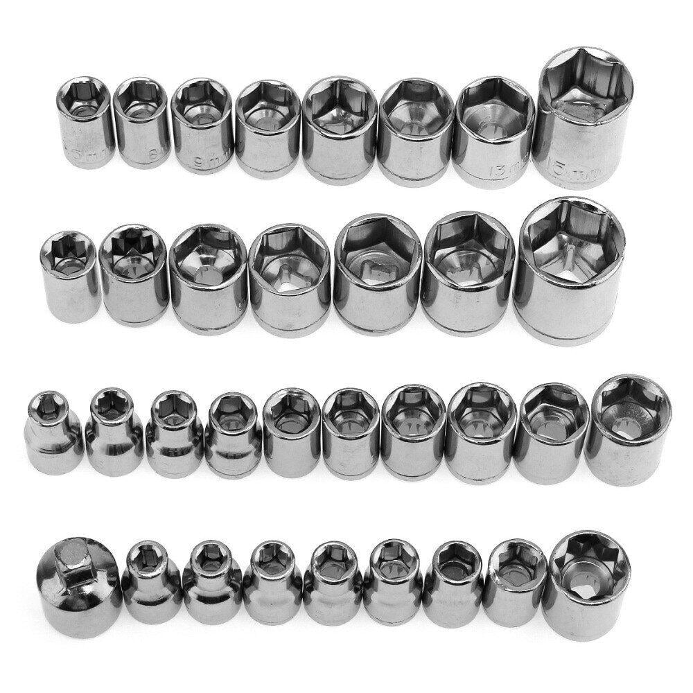 Набор инструментов в кейсе AIWA Combination Socket Wrench Set 40 пр.