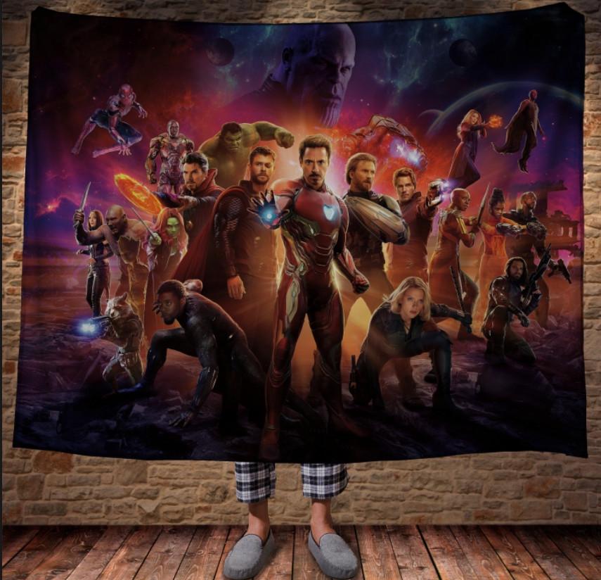 Плед с 3D принтом Мстители / Avengers 150х200 см (epi_0077) Плед с 3D принтом Мстители / Avengers 150х200 см (epi_0077)