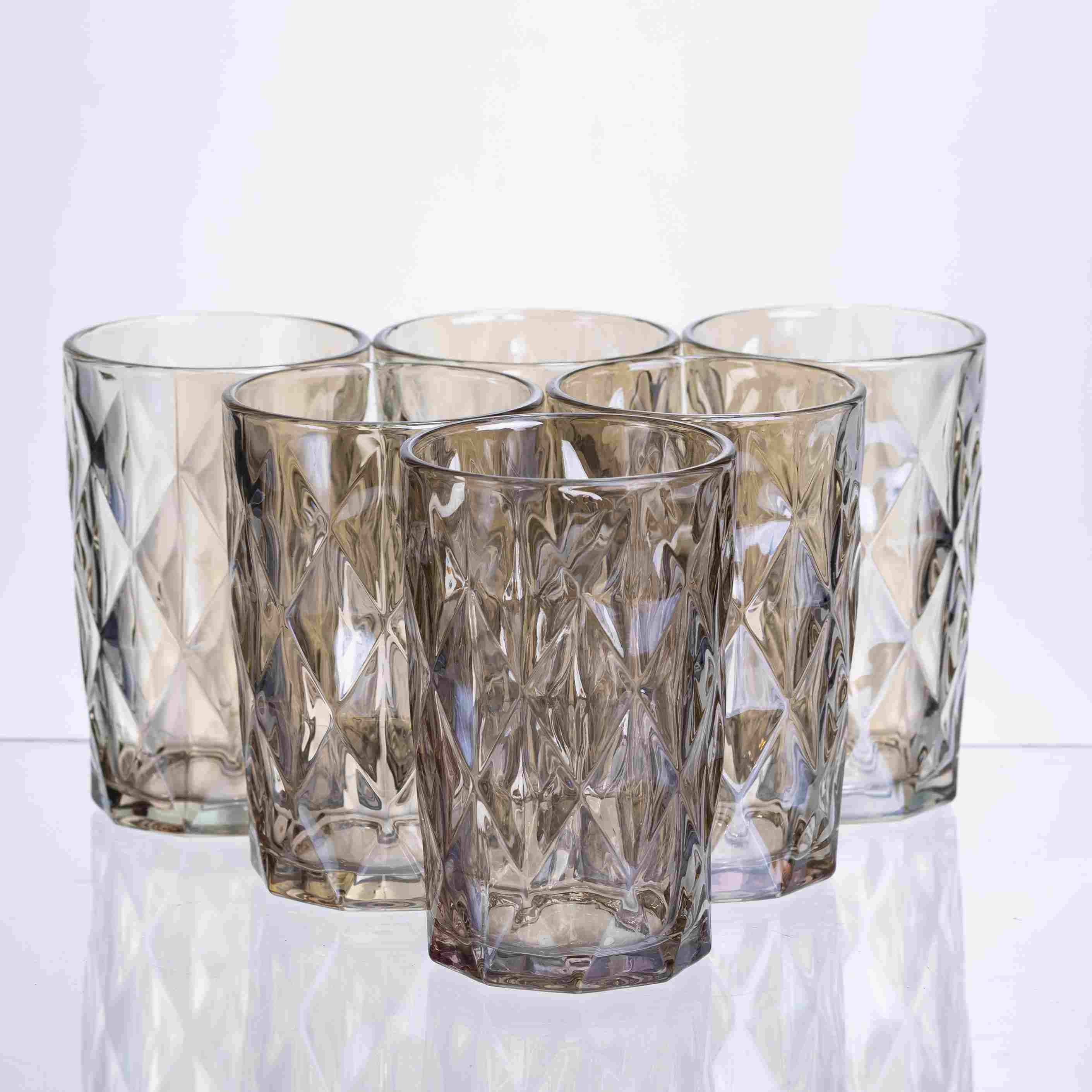 Набір склянок Citrine 6 шт. по 300 мл (HP-19-282)