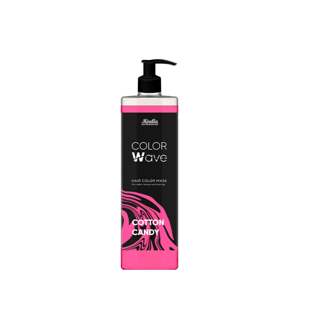 Маска тонувальна для волосся Mirella Color Wave Hair Color Mask Cotton Candy 380 мл