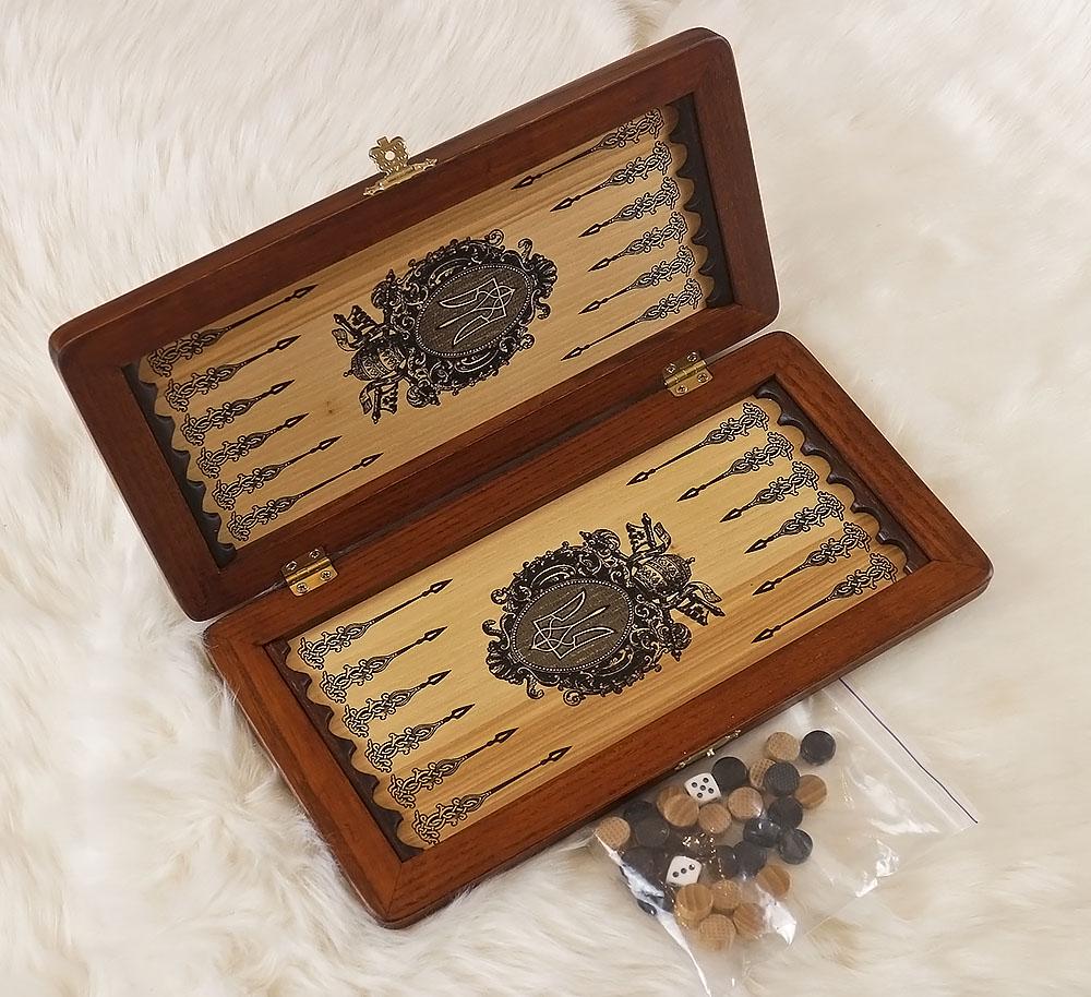 Нарды дорожные Трезуб 290х305 мм (31135C14)